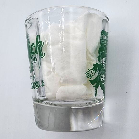 Vintage 2002 Hard Rock Cafe Los Angeles St. Patty's Day Shamrock Shot Glass - Picture 7 of 8